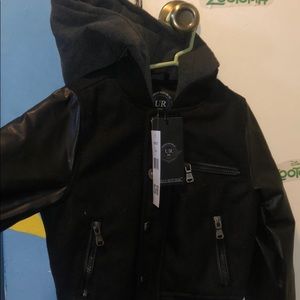 Black Faux Leather jacket